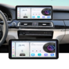 1 Universal Car Screens 12.3 Inch Android Car Stereo 4+64G with Apple Carplay Radio Multimedia Player DVD System for Benz BMW mazda