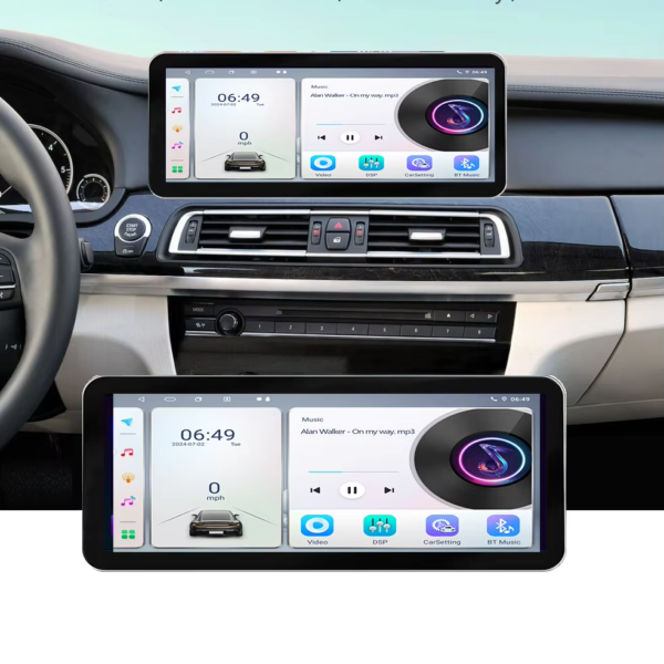 1 Universal Car Screens 12.3 Inch Android Car Stereo 4+64G with Apple Carplay Radio Multimedia Player DVD System for Benz BMW mazda