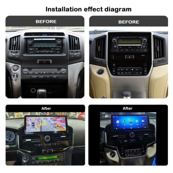 Tesla-Style Android Car Multimedia Player