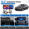 Honda Accord 7 Generation 2004-200716+512GB Crystal Sound Android 14 Car Radio Player 12.3 Inch 4K Screen DSP