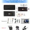 4 Universal Car Screens 12.3 Inch Android Car Stereo 4+64G with Apple Carplay Radio Multimedia Player DVD System for Benz BMW mazda