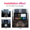 9 Inch 1 Din Android Stereo GPS RGB 2G 32G IPS Screen 8-Cord Car Play AHD Steering Wheel Control Universal Car DVD Player