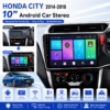 10inch Android 13 for HONDA CITY  Multimedia Stereo Car DVD Player Navigation GPS Radio