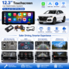 86b1b910-1db7-43e8-8479-5d1ff01adb7c 12.3 Inch Android Touch Screen for Audi GPS Navigation Radio Multimedia Display Car Screen for Audi Q5