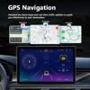 11.5 Inch 2K Screen Android 14 Car Radio Player Screen Audio Carplay Universal Models DSP Car DVD Radio Video Portable Player  With Car Stereo GPS Navigation