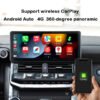 For Toyota Land Cruiser LC300 22 Model 12.3" Touch Screen Android Auto GPS Navigation Stereo DSP Car Multimedia Player