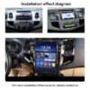 橱窗_2 9.7" Android Car Radio for Toyota Fortuner Hilux 2007-2015 GPS Navigation BT Car Stereo Player