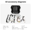 12.1inch Android 13 Tesla Screen for TOYOTA Fortuner 2016 2017 2023 Hilux Car Radio Stereo Multimedia GPS Carplay Video Player