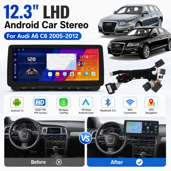 12.3''/9.7'' Android Car Player for Audi