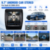 05-121 or AUDI A3 2005-2024 8 Core Android14 Auto Carplay OLED 4K Dashboard TV Factory Price Car Video Player Multimedia GPS Navigation
