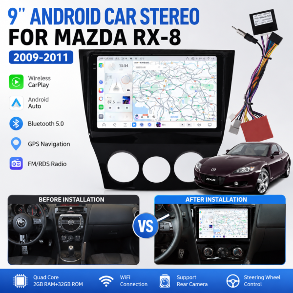 05b9be77-3ee9-48ef-a6d6-d0422d3fbd35 for Mazda RX8 2003-2011 stereo 2Din Android Car Radio GPS Navigator Mirror Link Multimedia Video Player CarPlay WIFI IPS Android Auto