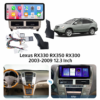 11 for Lexus RX-300/330/350 2003-2009 12.3'' SCREEN car navigation Android Car Stereo 8 Core Wireless CarPlay Android Auto touch screen