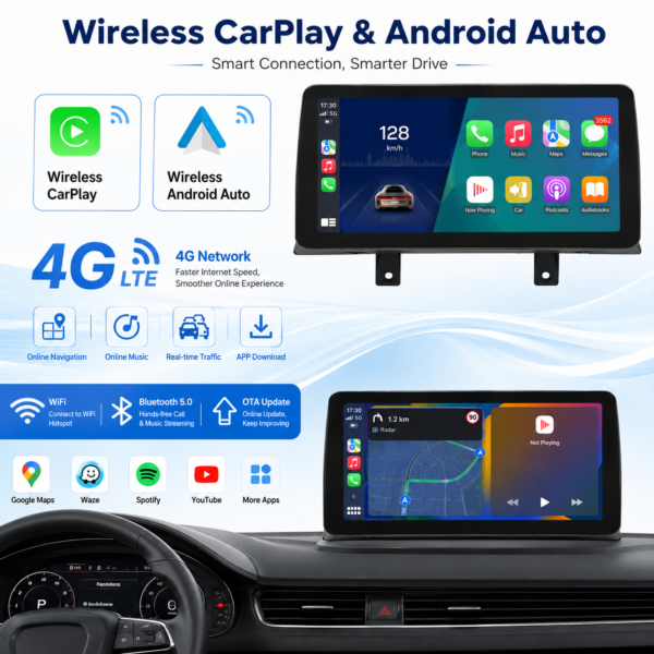 BMW Central Control QLED Touch Panel