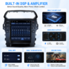 For Ford Explorer 2011- 2019 9.7' Android14 Car Radio Stereo Vertical Screen Style Multimedia Player Carplay Auto DSP GPS Navi 4G