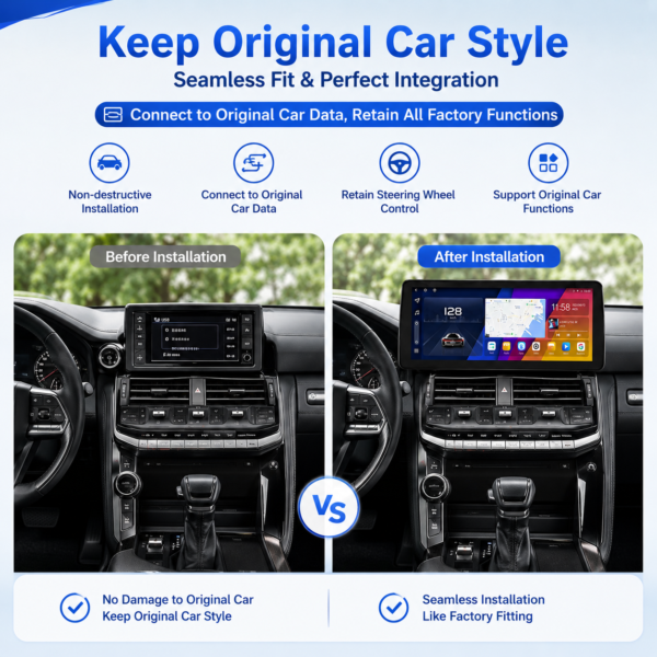 3b2e3b26-3aff-413c-beb3-05023bee67e1 Premium Android Car Radio for Toyota LC300 12.3" Touch Screen Multimedia Android Car Radio 2022-2025 Carplay Auto Headunit Monitor