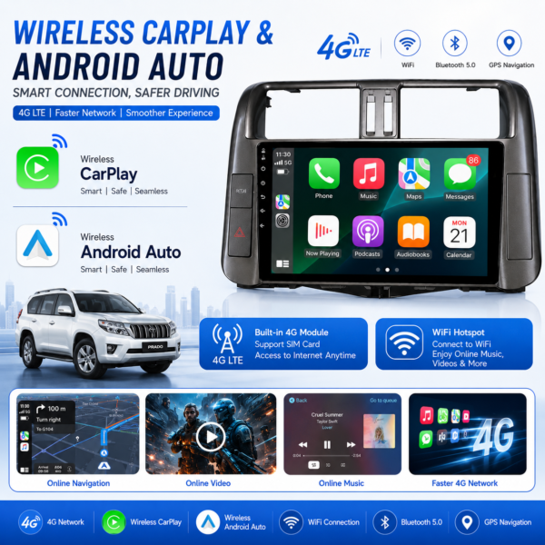 3b2e40e5-4ba8-4d2b-b3c3-55f4efd637cb for toyota Land Cruiser Prado 2010-2013Android 9INCH Touch Screen Smart Android Navigation Car Screen GPS Radio Multimedia Player