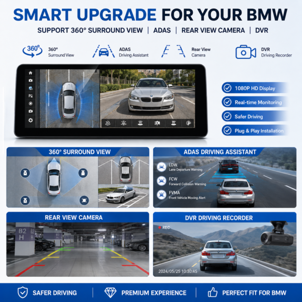 BMW 3 Series 2DIN Car Multimedia System GPS Navigation Multimedia Player Auto Stereo Radio Car Accessories