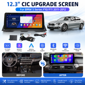 Android 13 Carplay Auto Navigation Player for BMW 5 Series