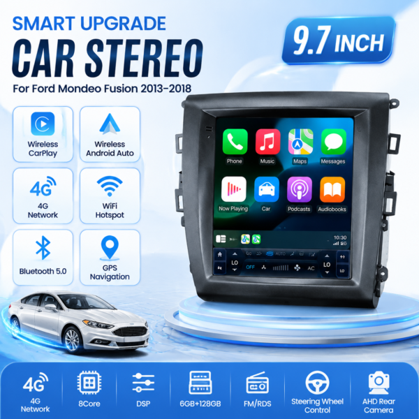 5991545b-9ccf-4689-9e36-c4b272247fd5 for Ford Mondeo 2013-2018 Tesla Style Vertical Screen Android 13 FM AM Radio Player Head Unit Multimedia Car Stereo ANVIGATION