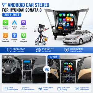 5c60b783-efa6-4b72-859d-406917b82b24 for Hyundai 2011-2014 Sonata Car Radio Player 9.7inch Android Touch Screen 8Core IPS 8+256G Multimedia DVD Pleyer