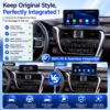 for Lexus RX RX200 RX350 RX450H 2016~201912.3'' 4G Autoradio Touch Screen Stereo Multimedia Carplay Android Car Radio Player