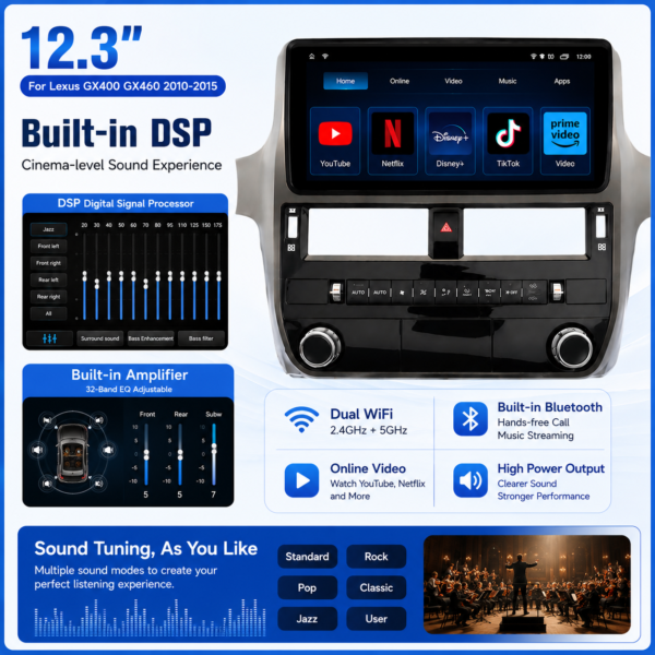 852edc59-4daa-495a-b50d-b873af4bb05e for Lexus GX400 GX460 2010-2015 12.3Inch Carplay Car Radio Multimedia Auto Wireless HD Touch Screen GPS Navigation Head Unite