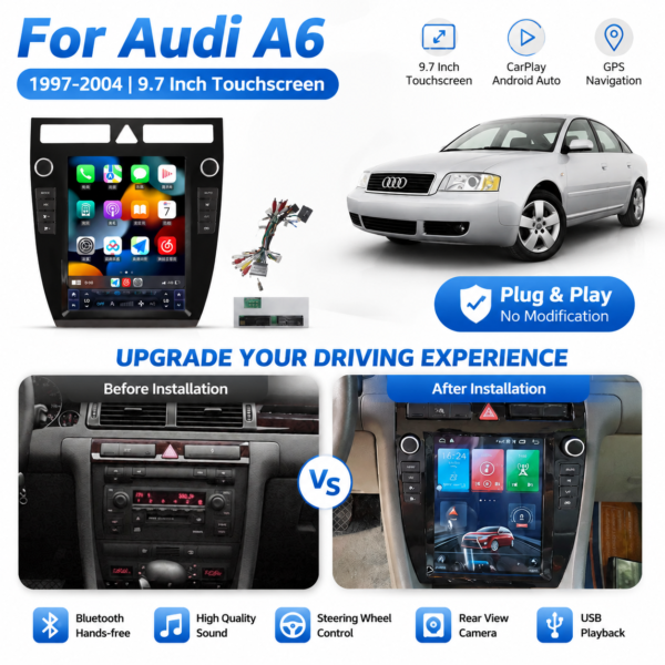 12.3''/9.7'' Android Car Player for Audi