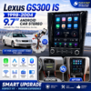 for Lexus GS GS300 GS350 GS450 1998-2004 12.3inch/9.7inch Tesla Style Android 12 Car Multimedia Player GPS Navigation Auto Stereo HeadUnit