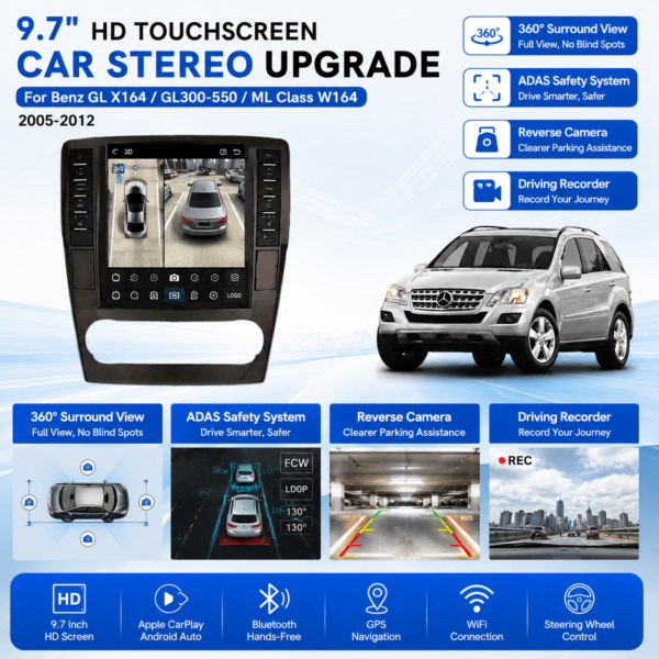 Mercedes-Benz Android Radio Head Unit