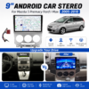 for Mazda 5 2005-2010 9 Inch Android 14.0 Wifi Google Play IPS Navigation Car Stereo Multimedia Player Car Stereo Head Unit