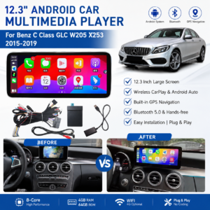 a74205e9-9ec3-4d25-ba30-c804704dbdaf 12.3 Inch GPS Navigation Screen for Mercedes Benz