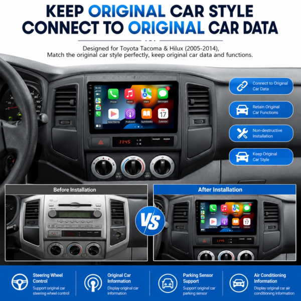 SUNBOW for Toyota Fortuner Hilux 2005-2014 9inch Android Touch Screen Car Dvd Radio Video Audio Gps Navigation Player