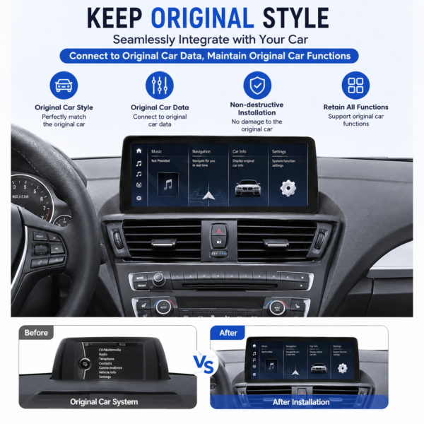 12.3" Android13 Car Navigation for BMW X3/X4