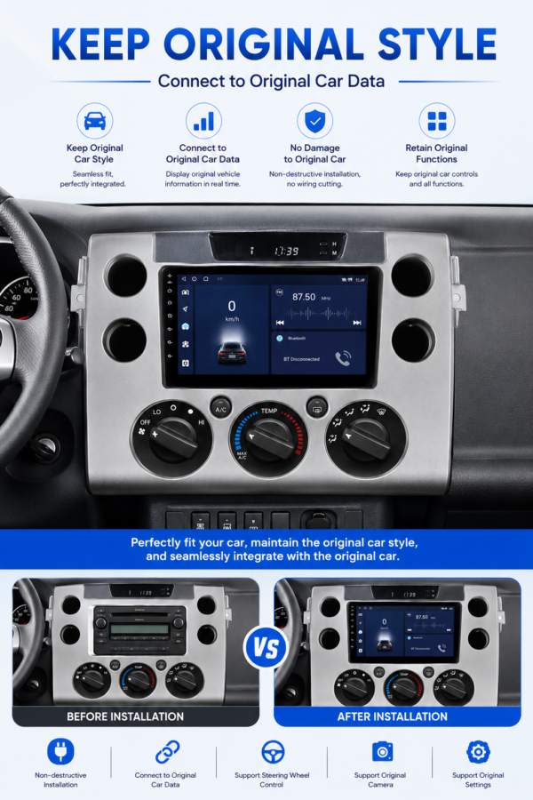 Toyota QLED Android Multimedia Player