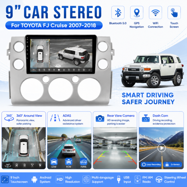 Toyota QLED Android Multimedia Player