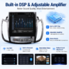 for Ford Kuga 2013-2018 9.7 Inch Android 13 Car Multimedia Player Radio Touch Screen Carplay Android Auto  GPS Navigation Stereo