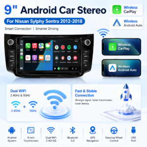 df63455c-5a86-47fa-9857-6c071bb4f489 9-Inch 2DIN Android Car Stereo for Nissan Sylphy 2012-2018 360 Panorama touch screen Screen Car Radio Player Gps Navigation