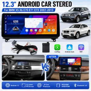 12.3-inch Android Player for BMW X5/X6