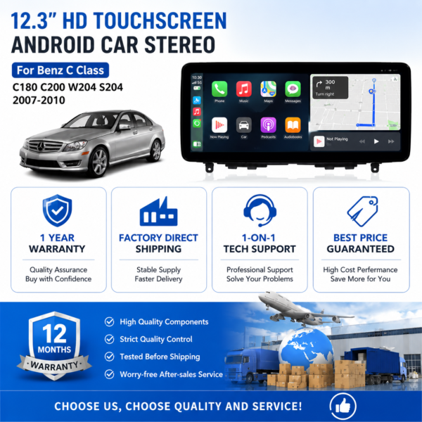 f2b9a553-f927-486e-bdd1-00908df0d783 12.3-inch Android Multimedia Player for Mercedes-Benz C-Class W204
